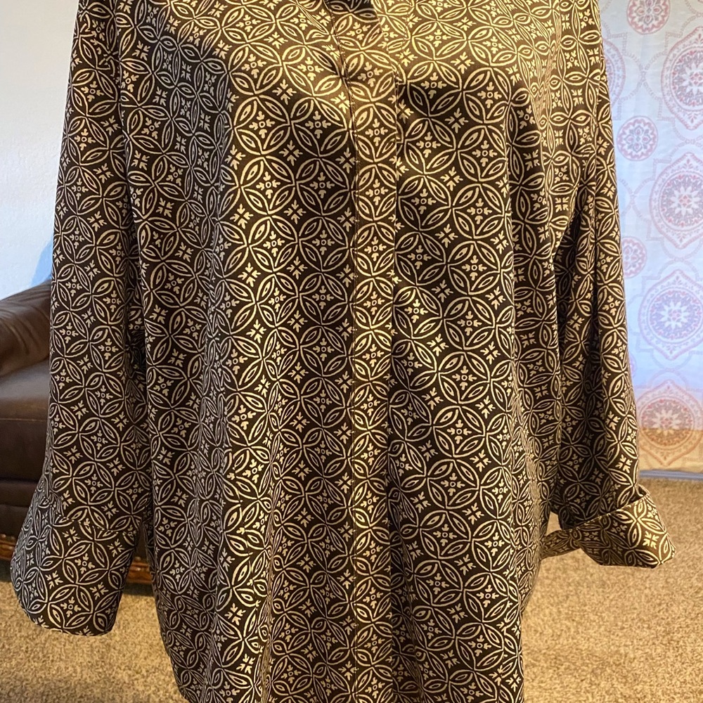 Dress button down top women’s